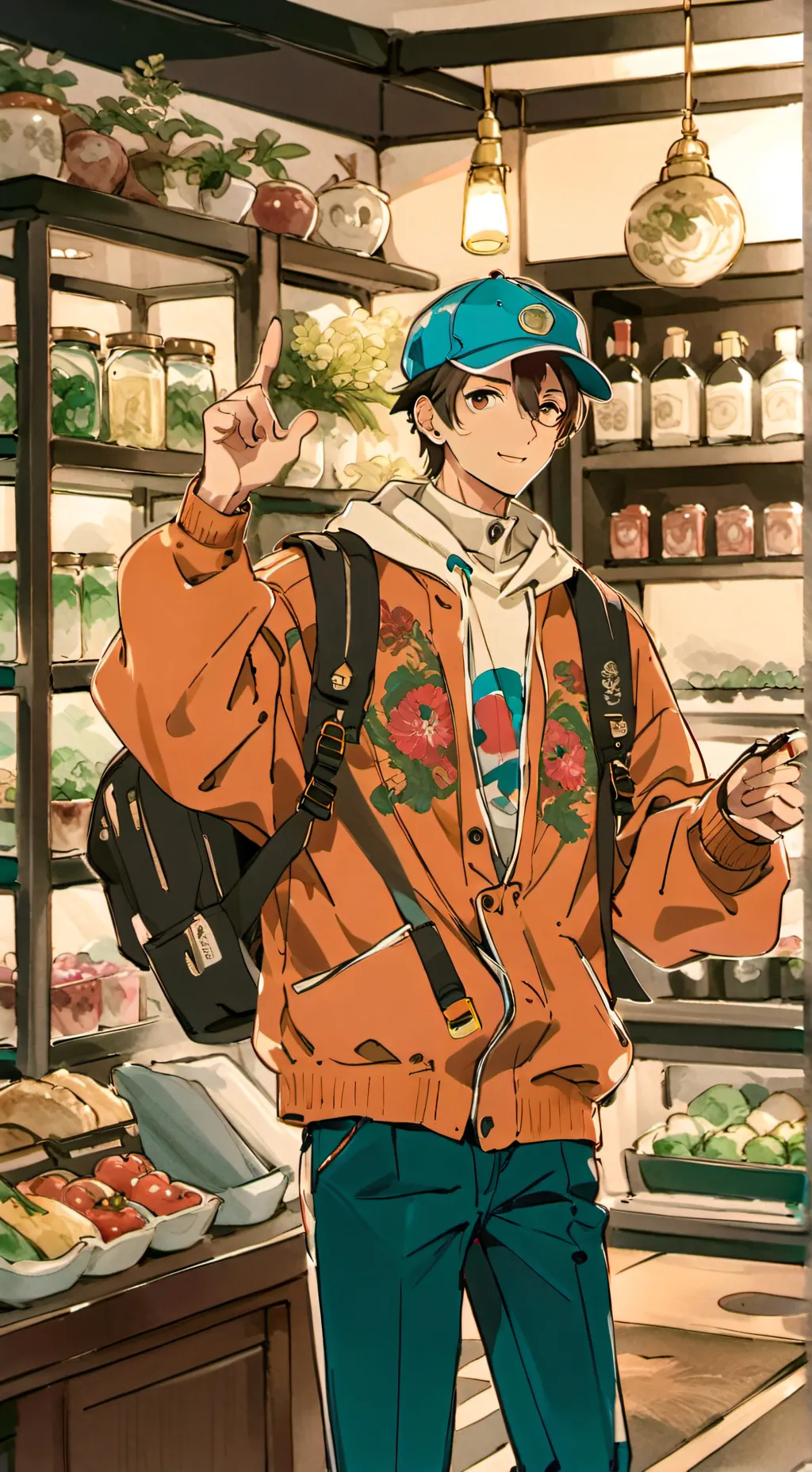 ai character: Alex background