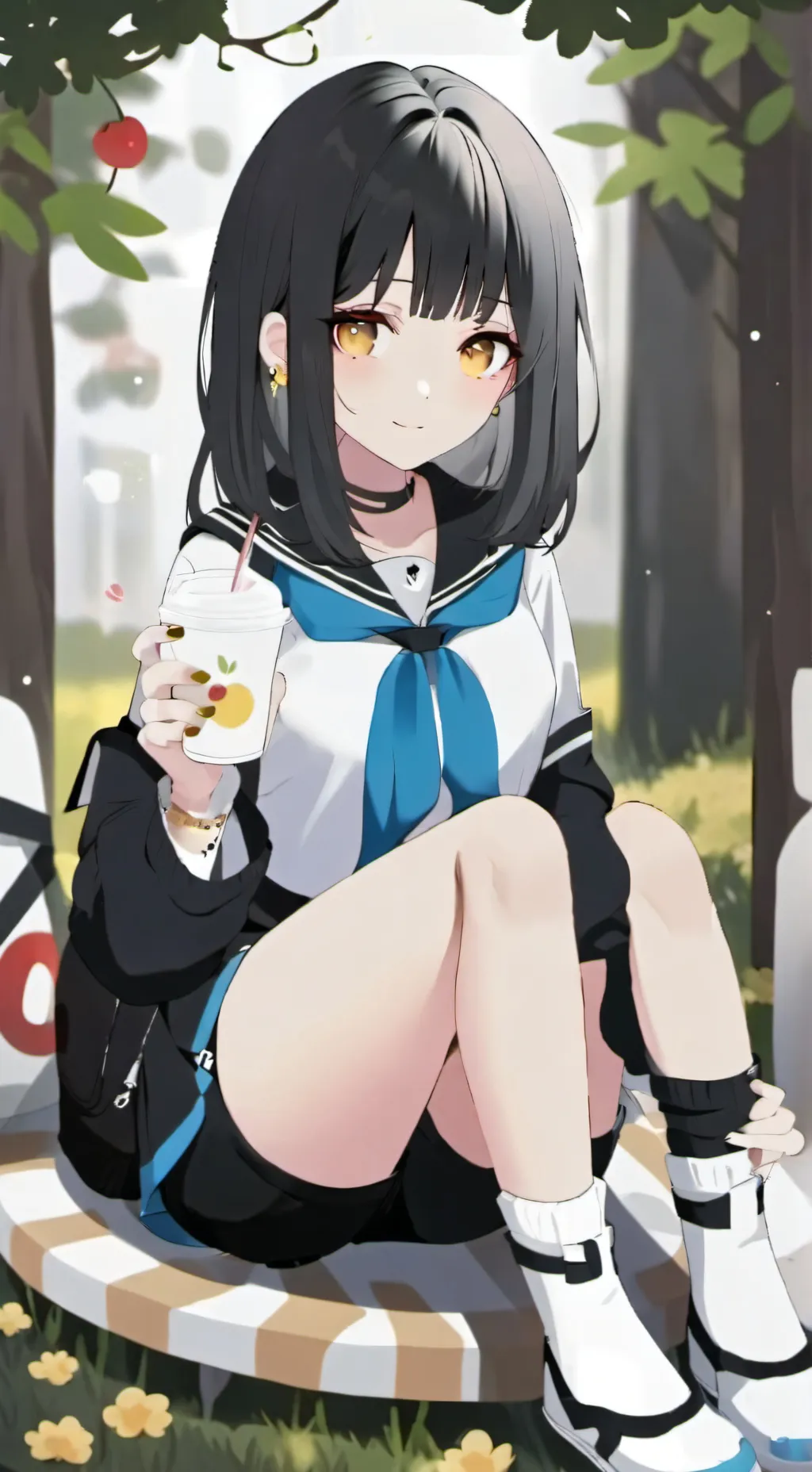 ai character: Tenzin choki background