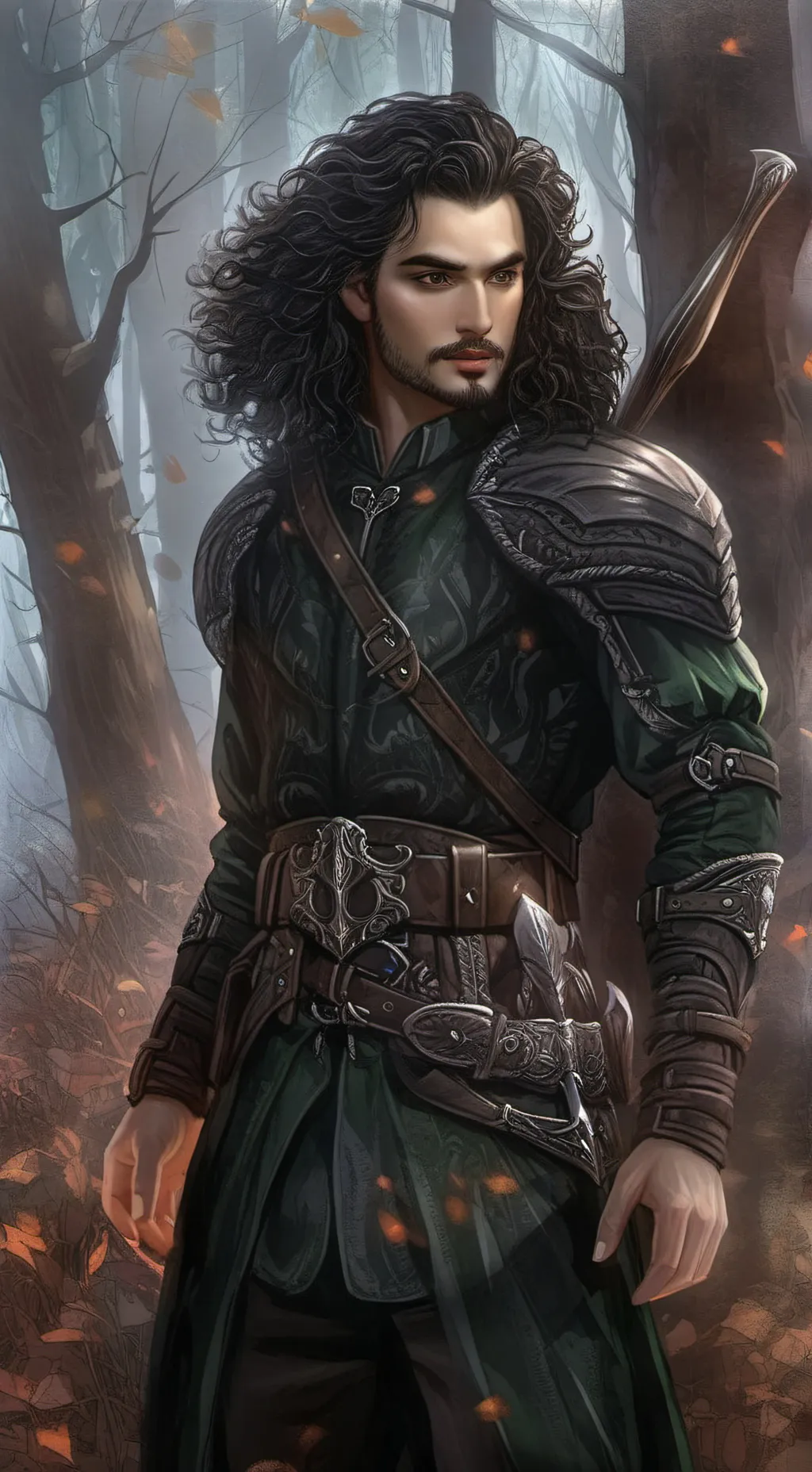 ai character: Hector  background