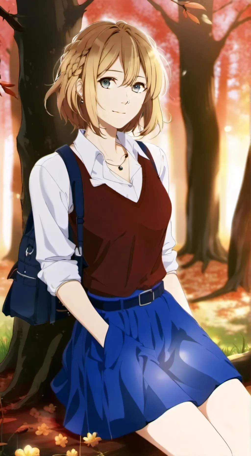 ai character: Norah background