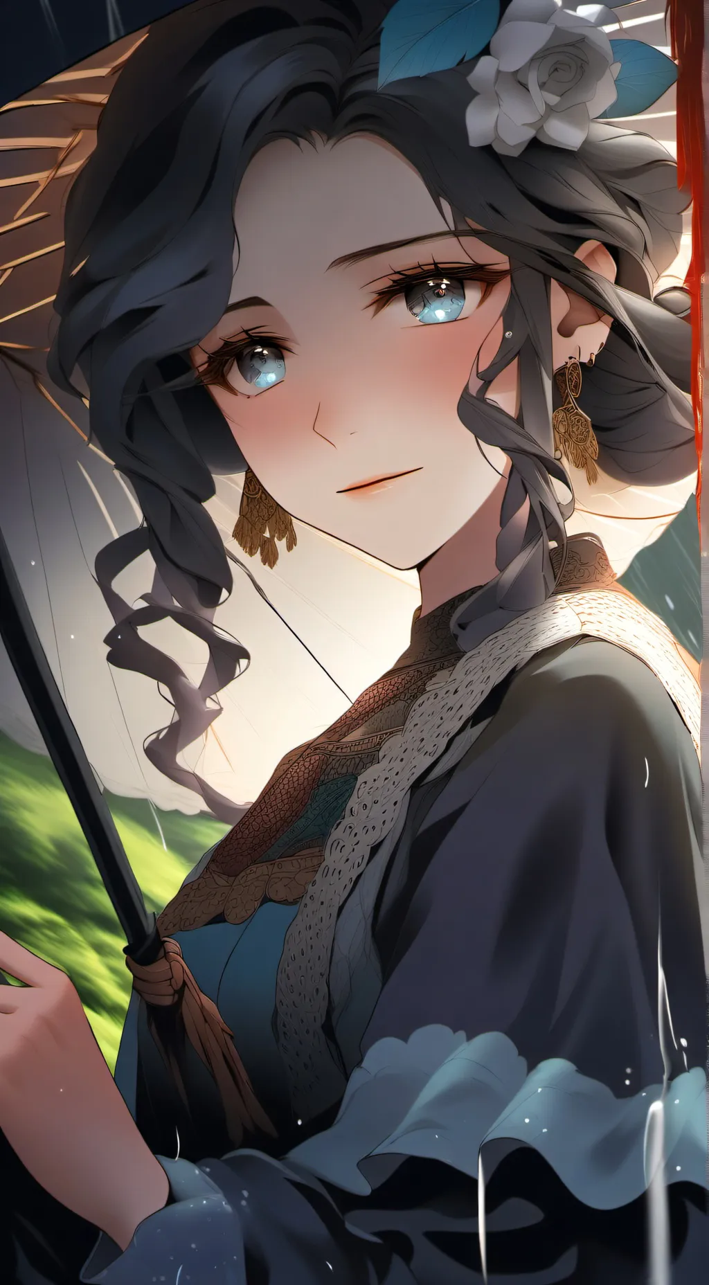 ai character: 🌹amor y tristeza🌹 background