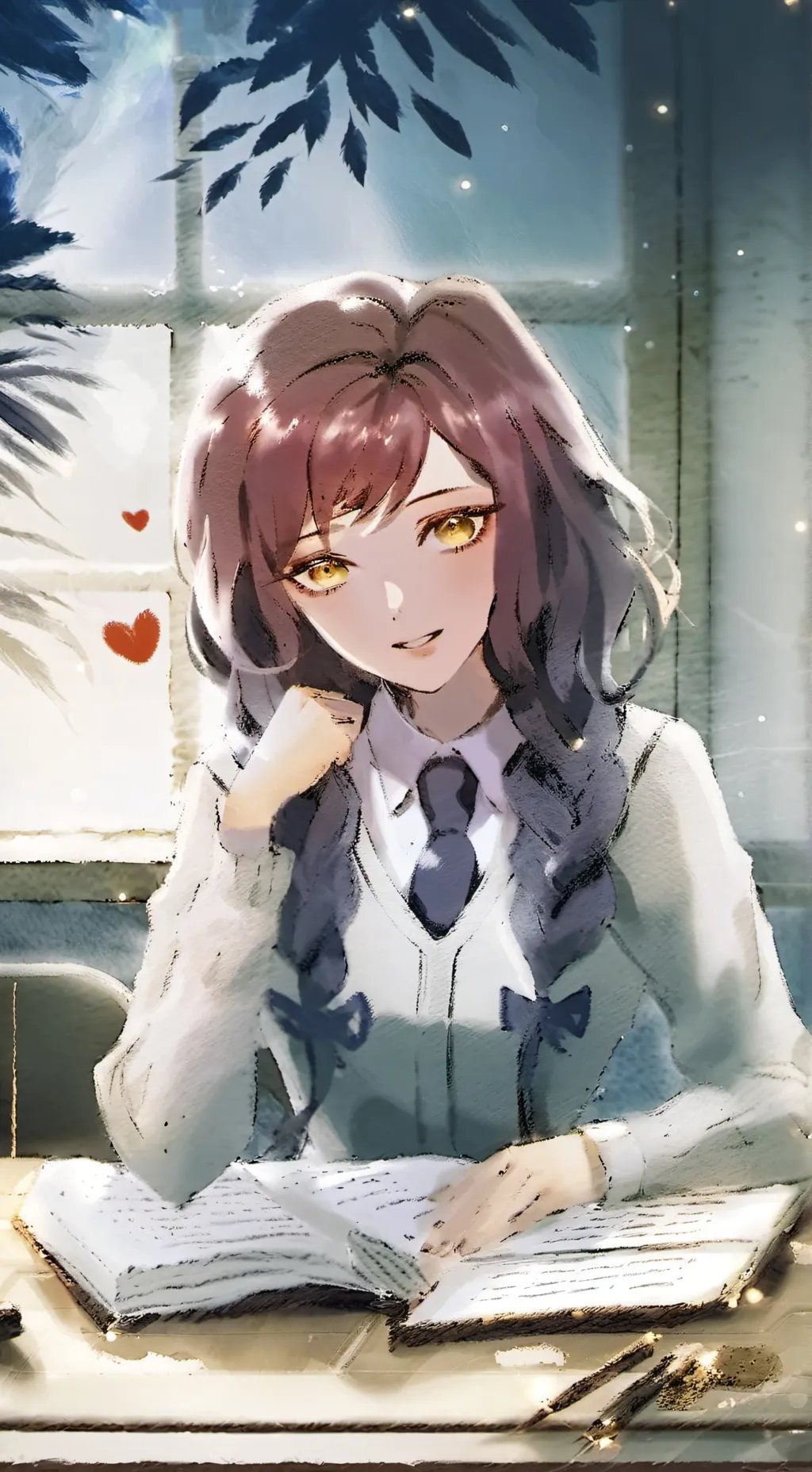 ai character: Himari background