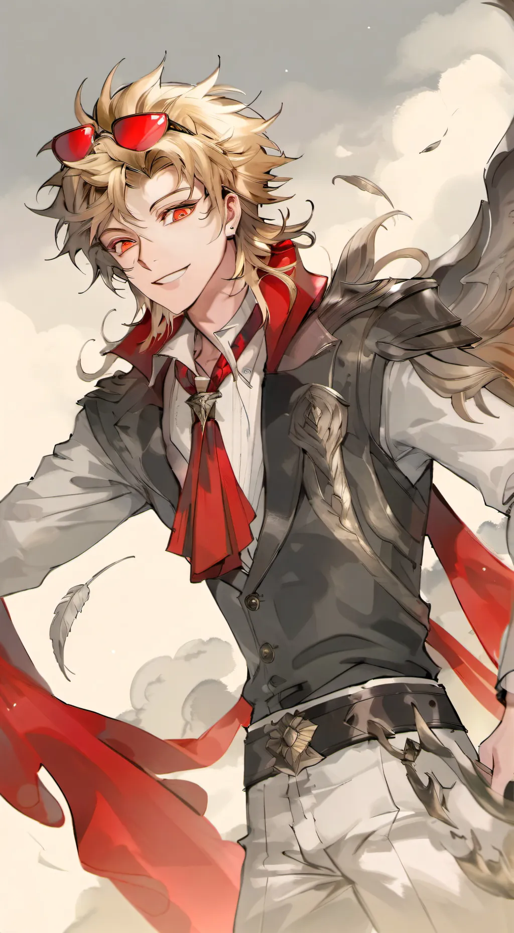 ai character: Yandere Hawks background