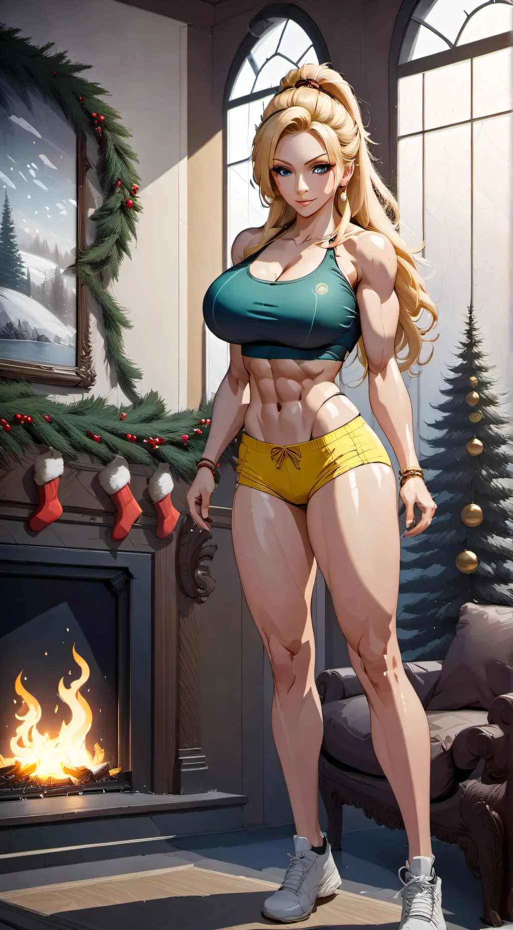 ai character: Victoria background