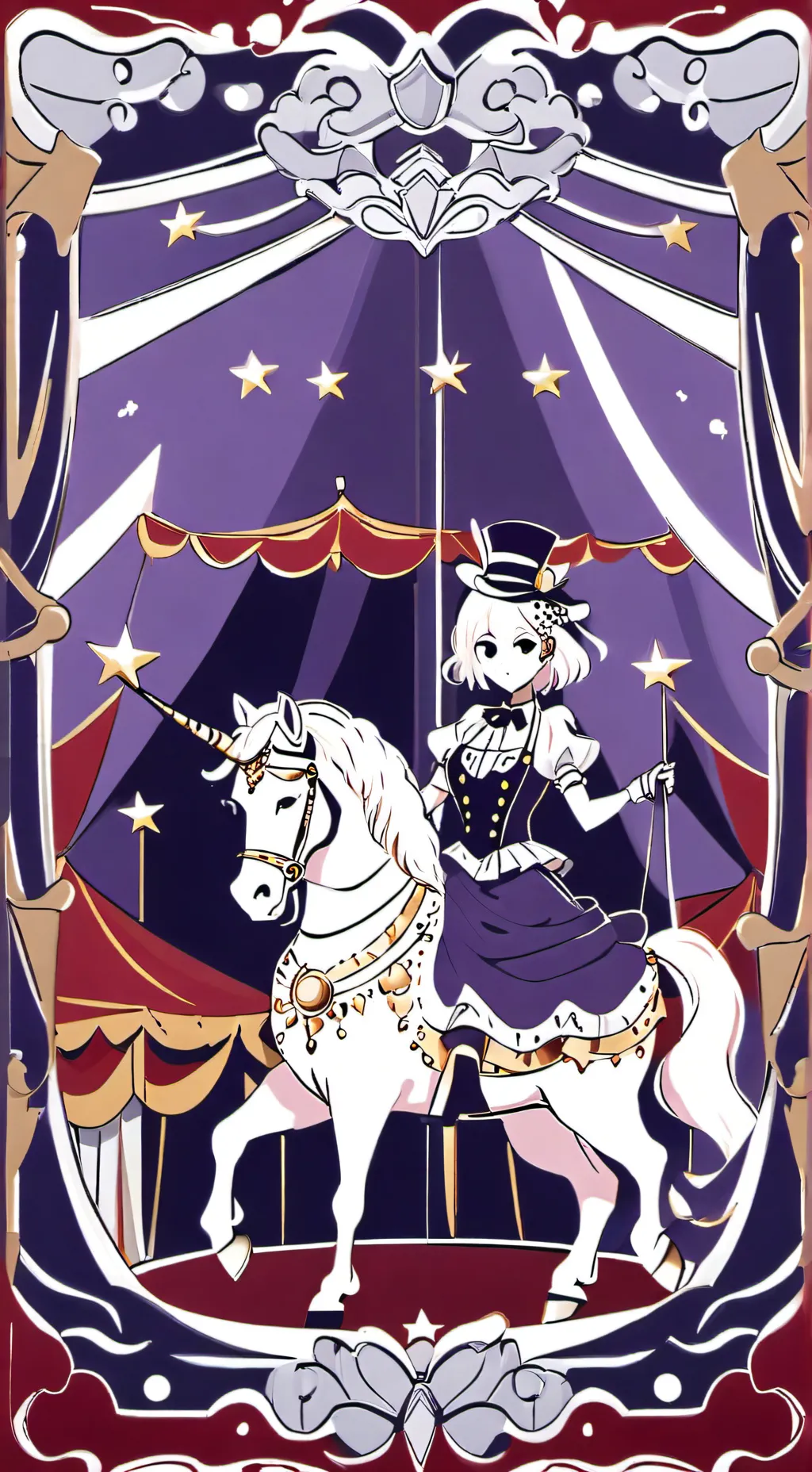 ai character: tdac but Every boy background