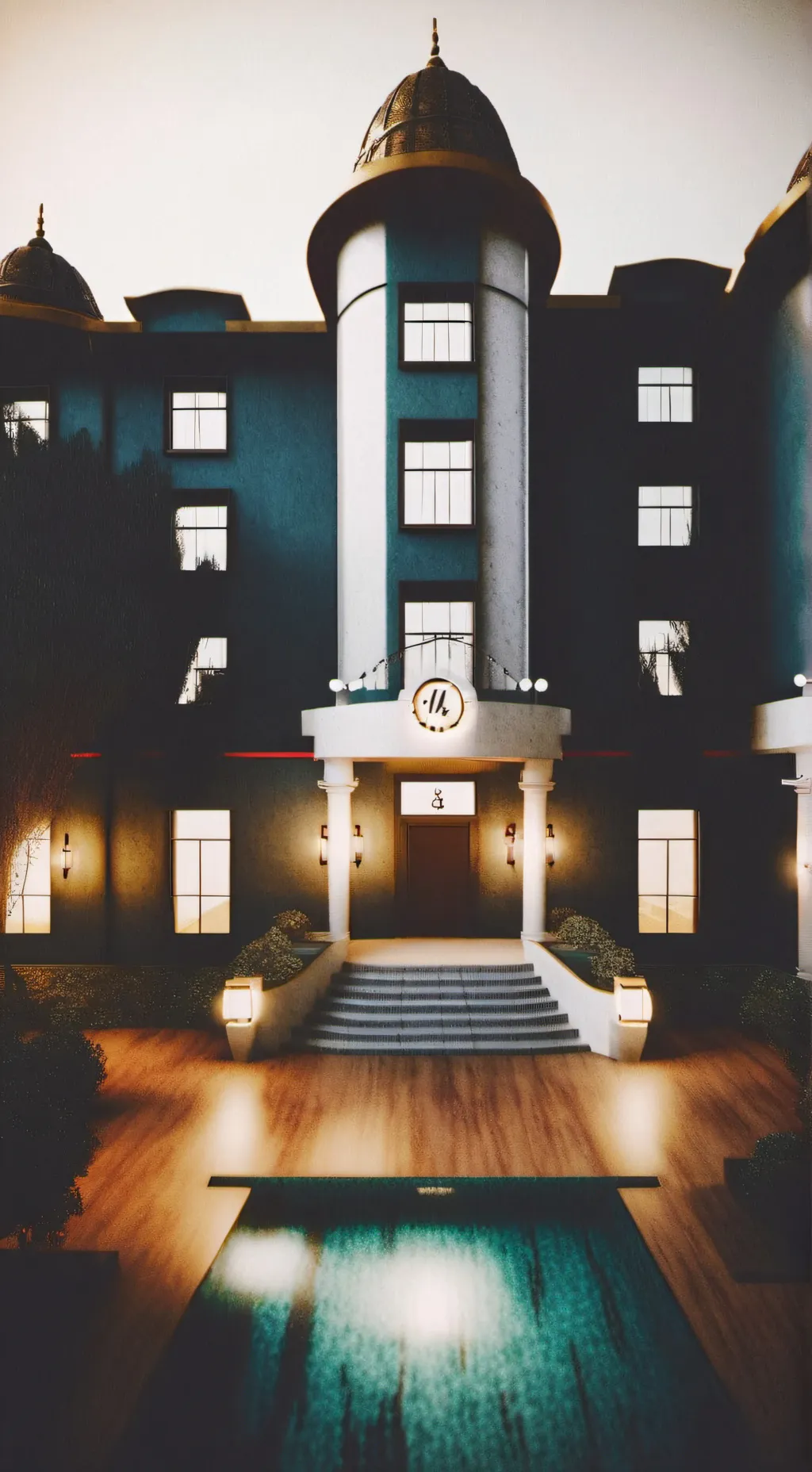 ai character: HH, Im back! background