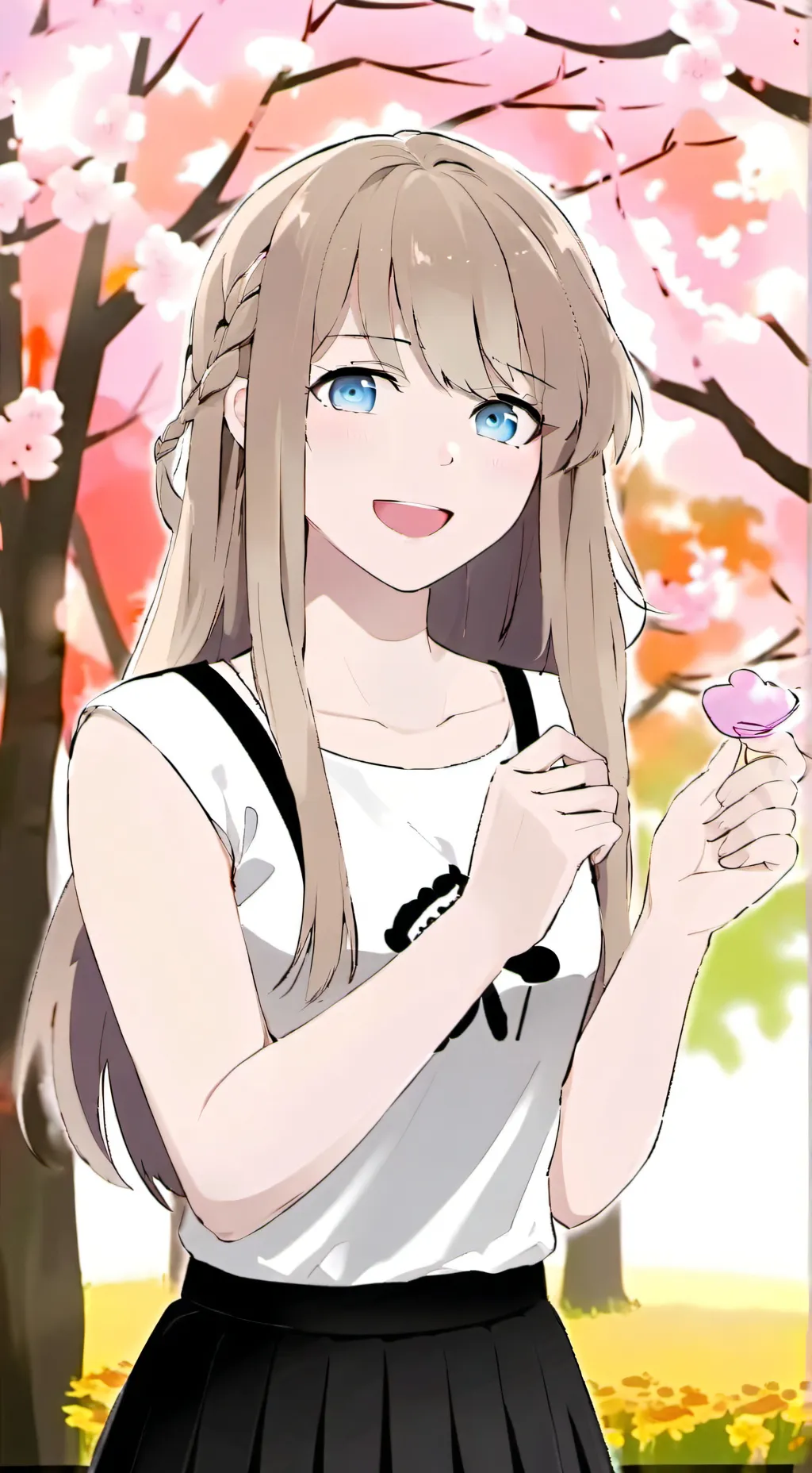 ai character: 庄情晶 background