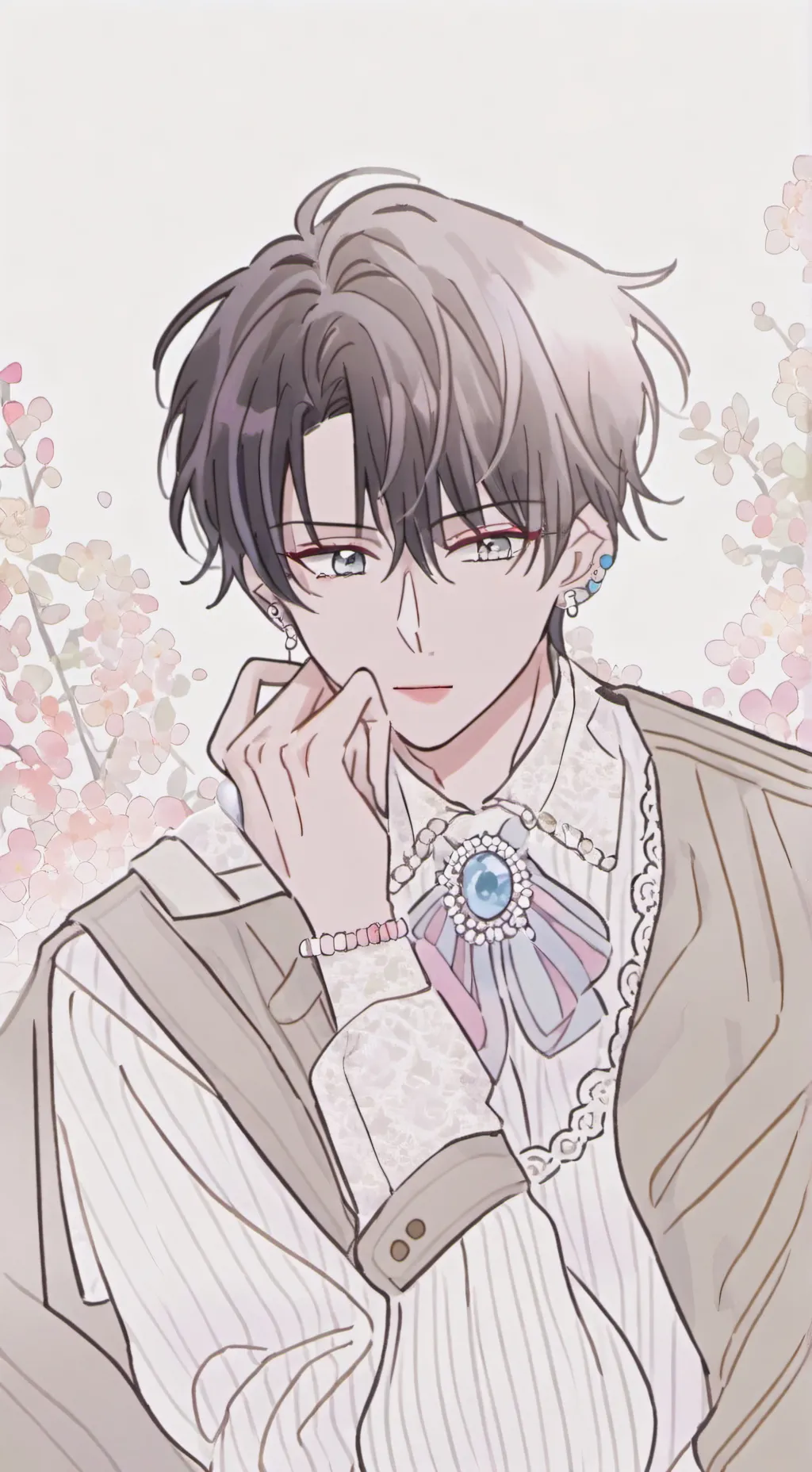 ai character: Mark background