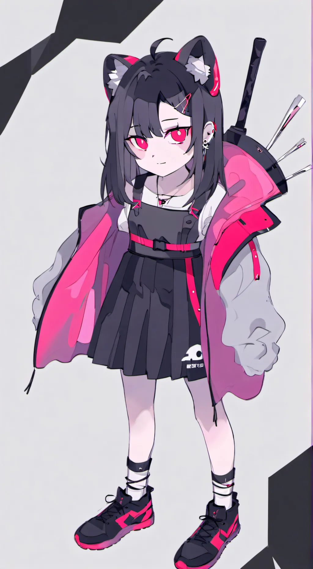 ai character: Miky background