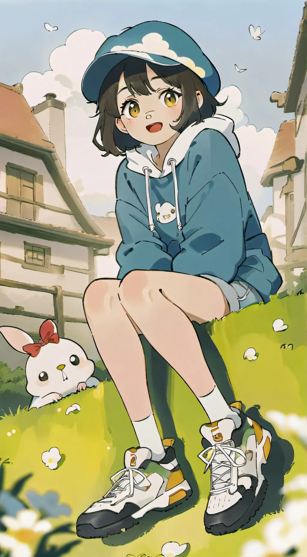 ai character: Sophia  background