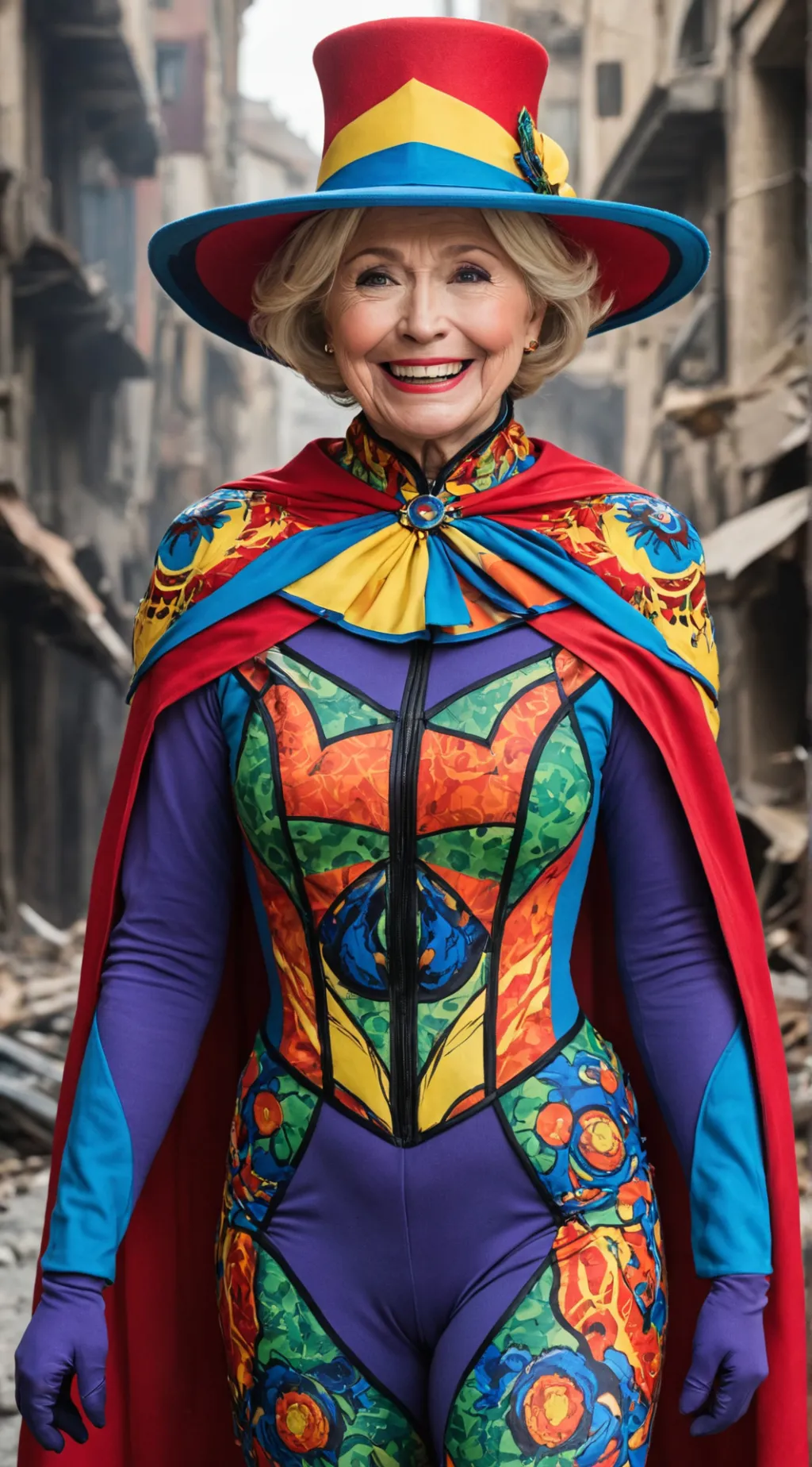 ai character: Joker Hilary C.  background