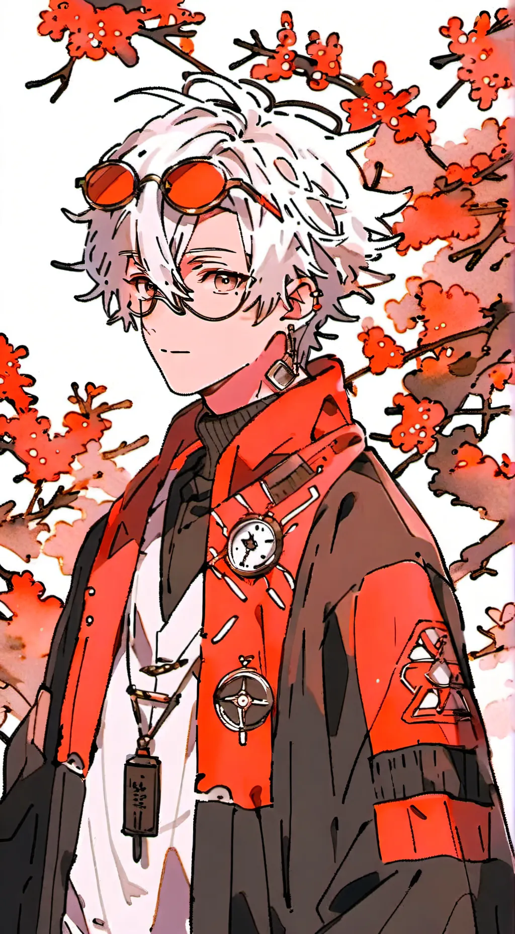 ai character: Edward x zip background