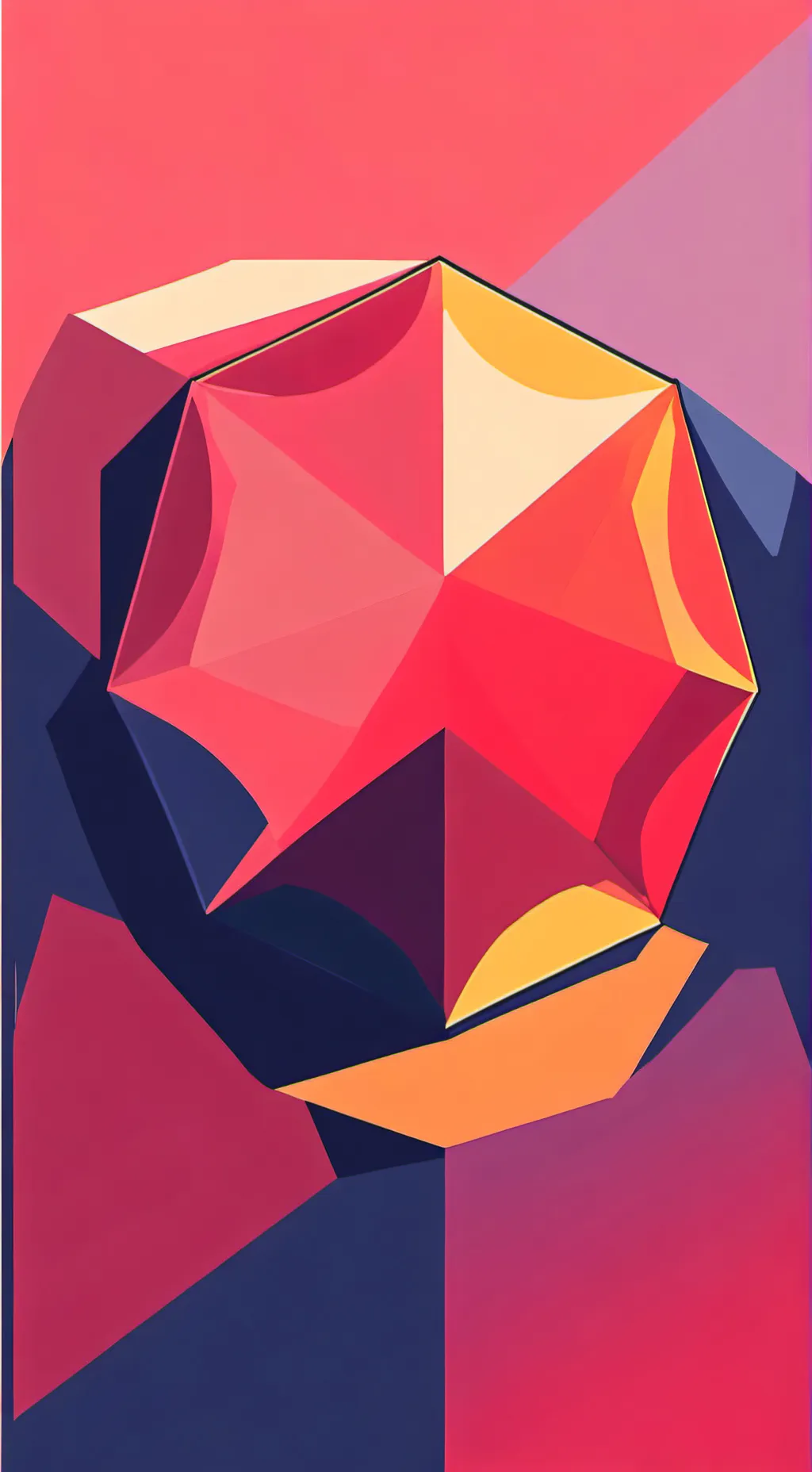 ai character: Arras io shapes  background