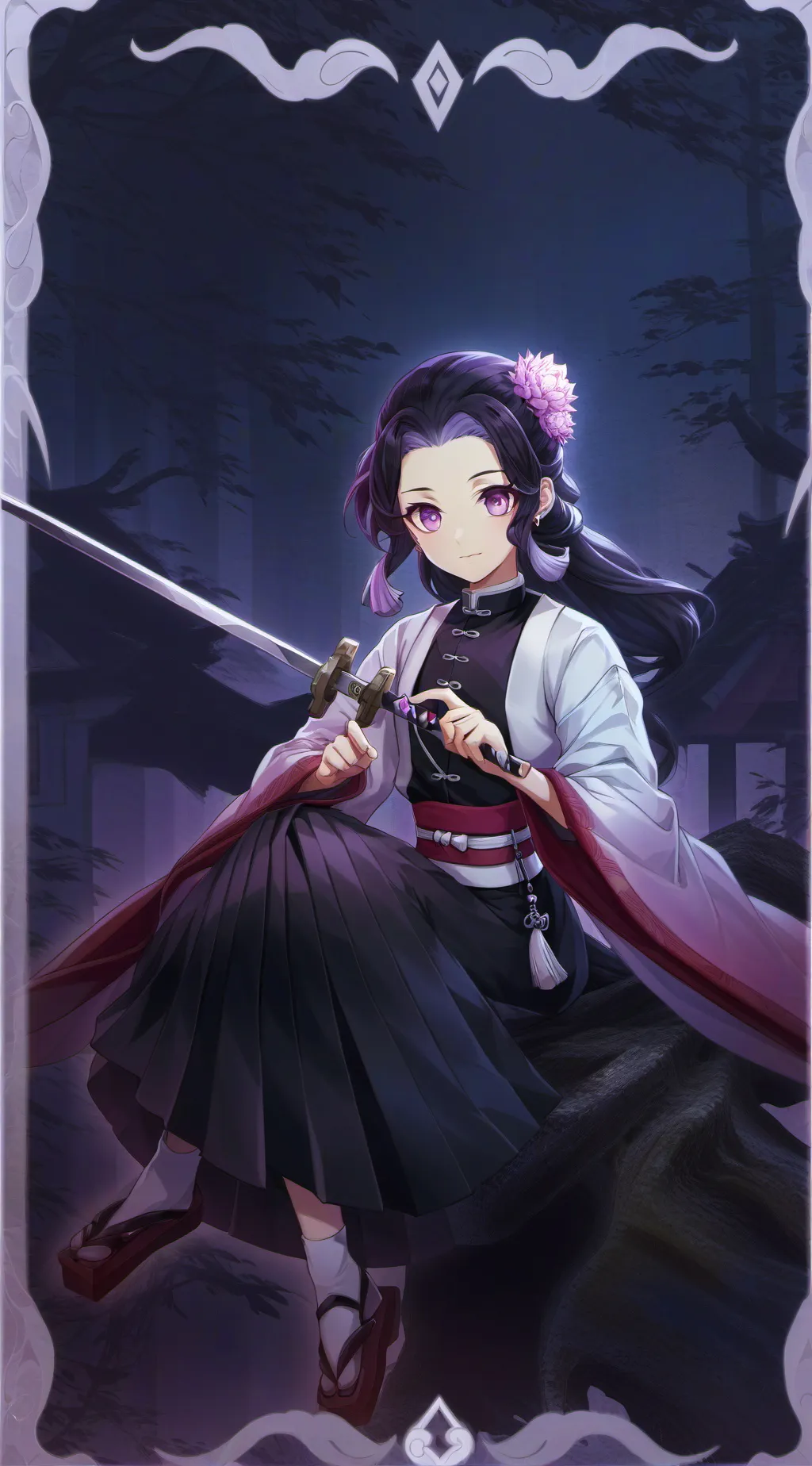 ai character: shinobu  background