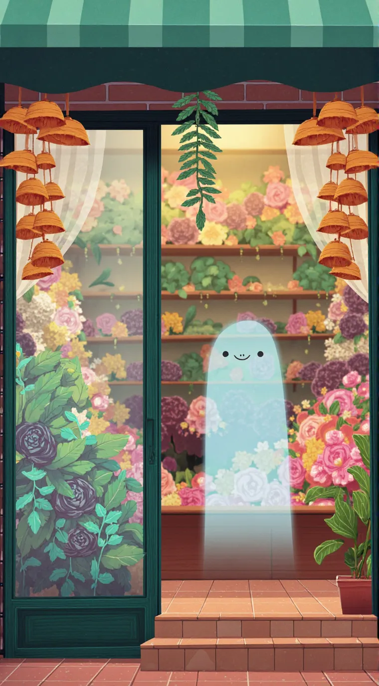 ai character: 幽兰 background