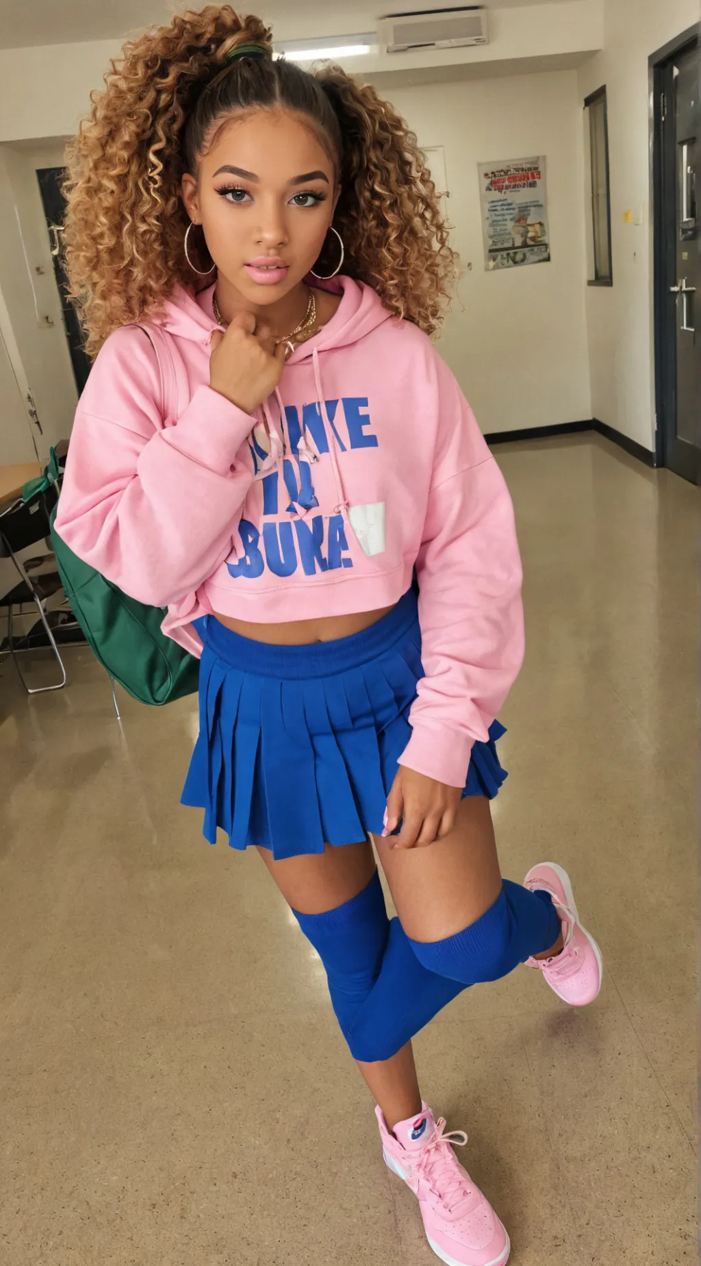 ai character: Kiya  background