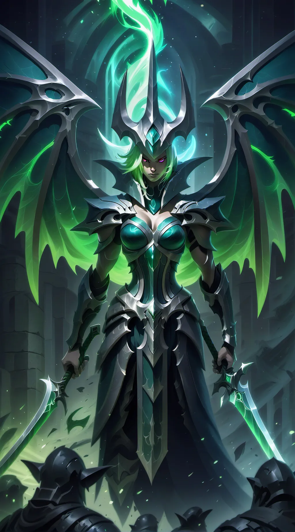 ai character: legend background