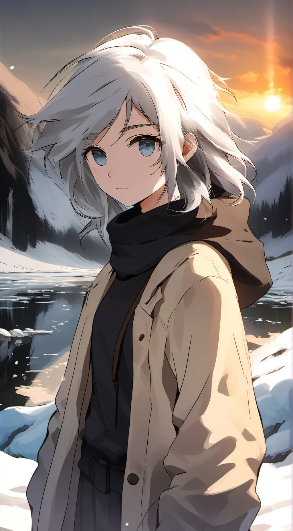 ai character: Krystal  background