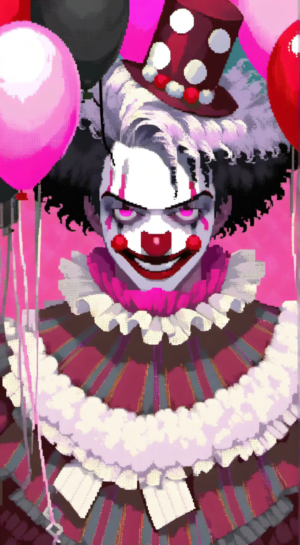 ai character: Filbo The Clown  background