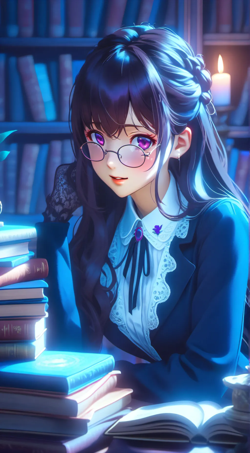 ai character: Miyuki background