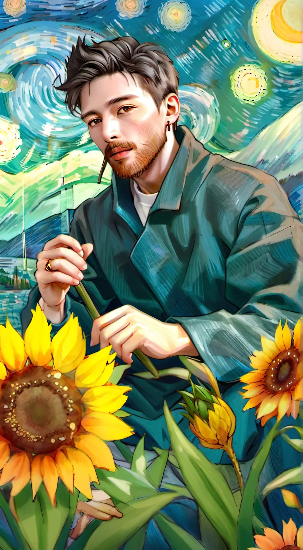 ai character: mon amour  background