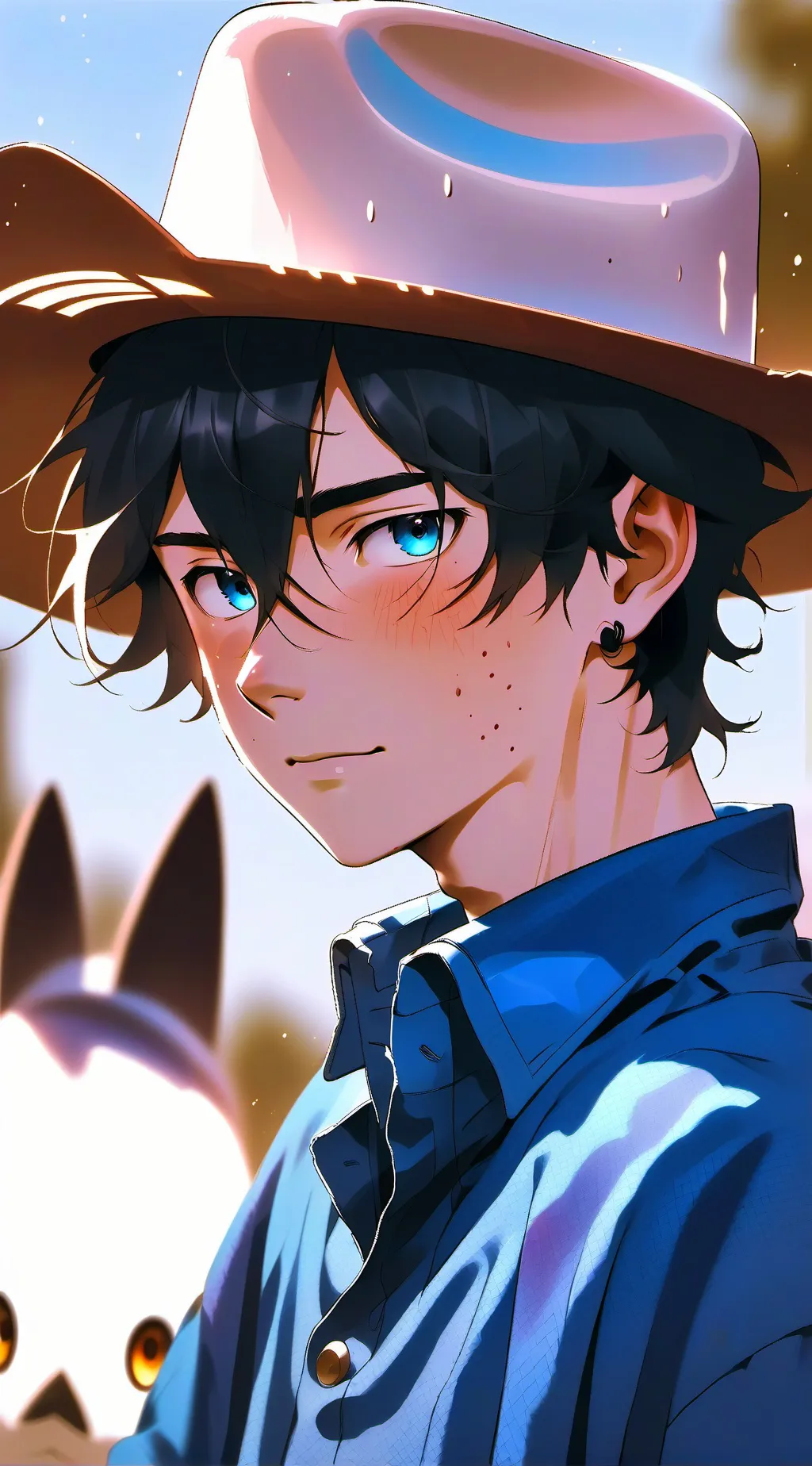 ai character: Carl grimes background