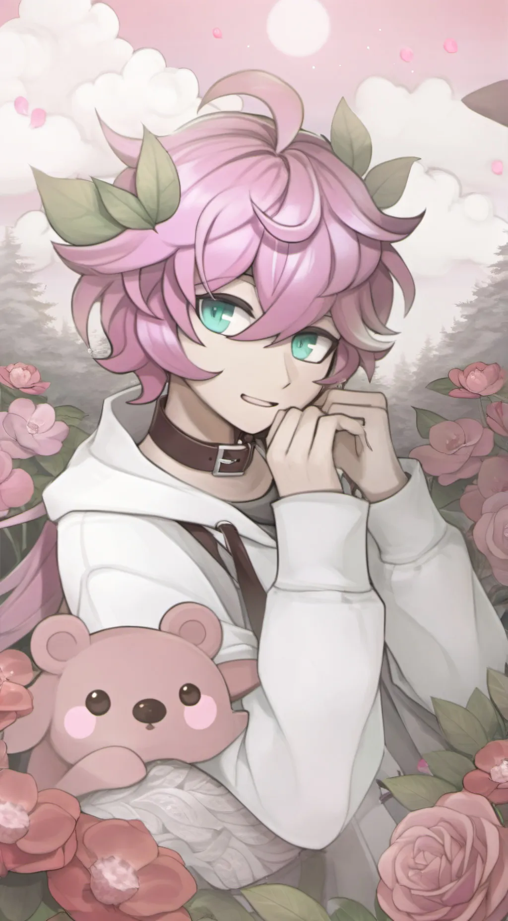 ai character: sonadow  background