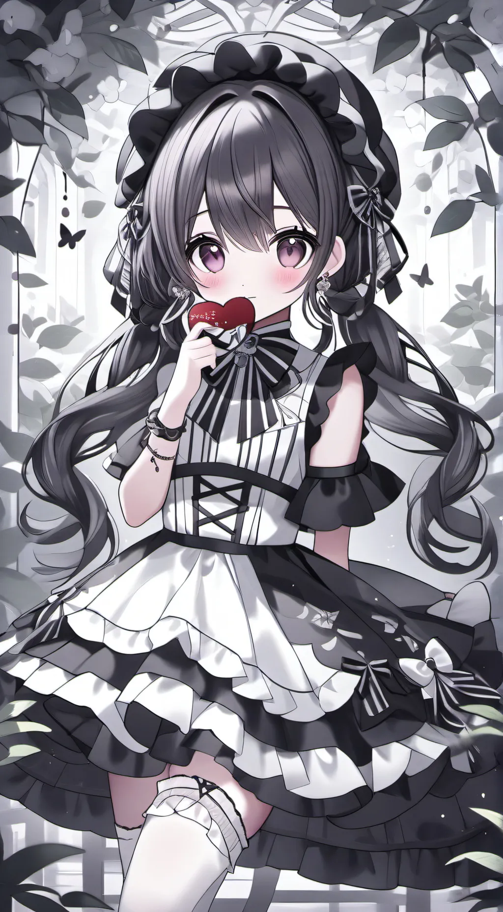 ai character: ♪†★çørã★†♪ background