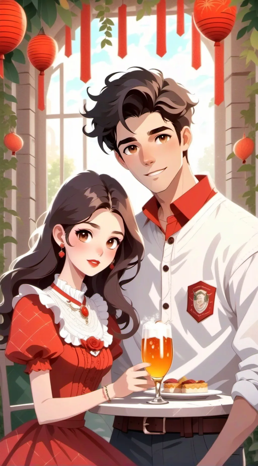 ai character: chico girasol  background