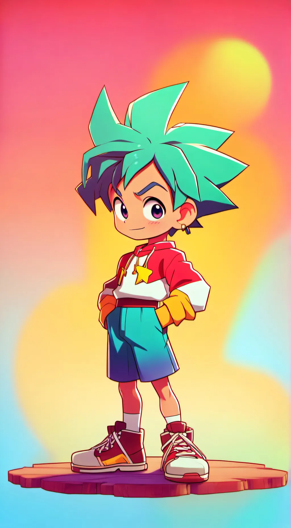 ai character: mha whole family  background