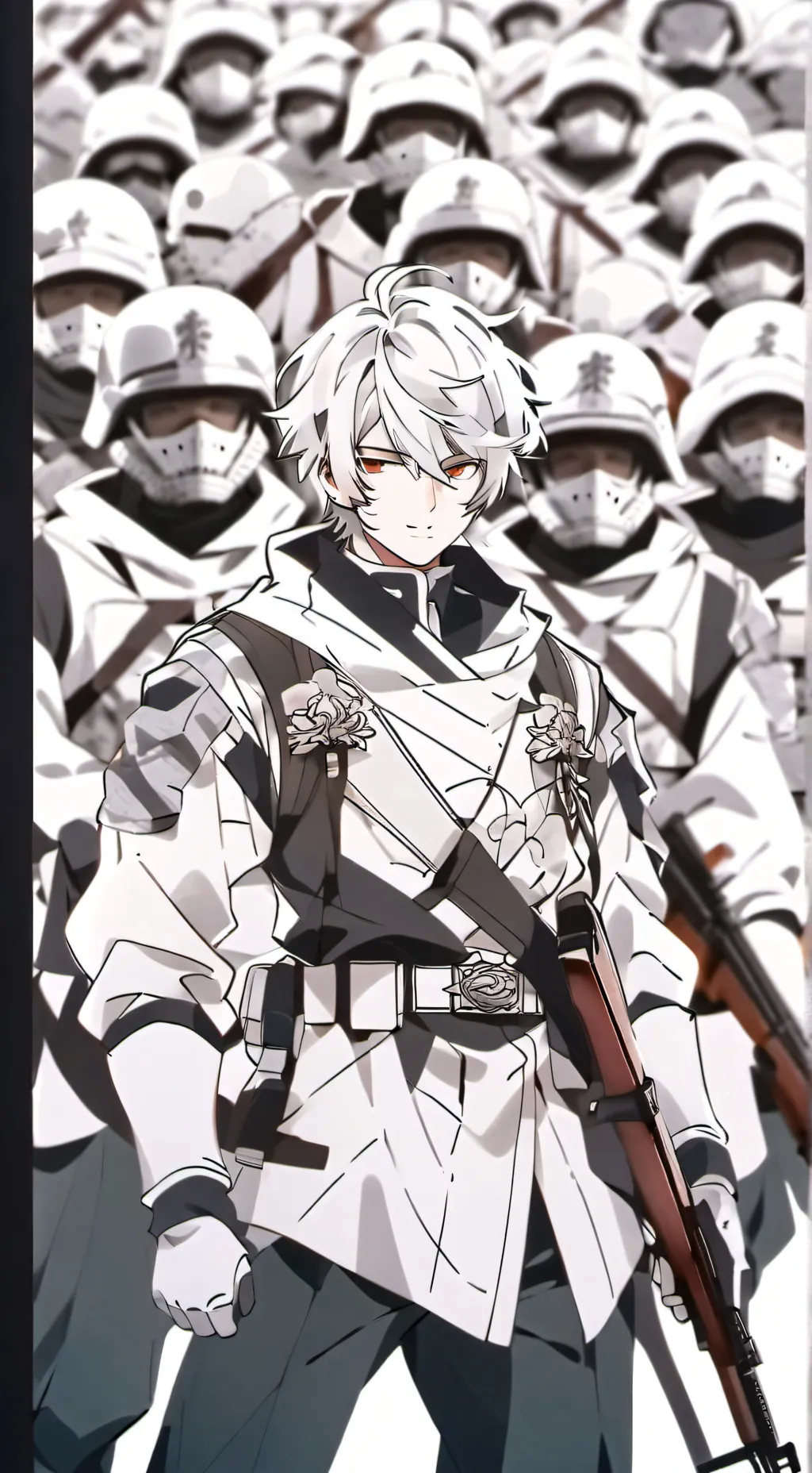 ai character: millitary background