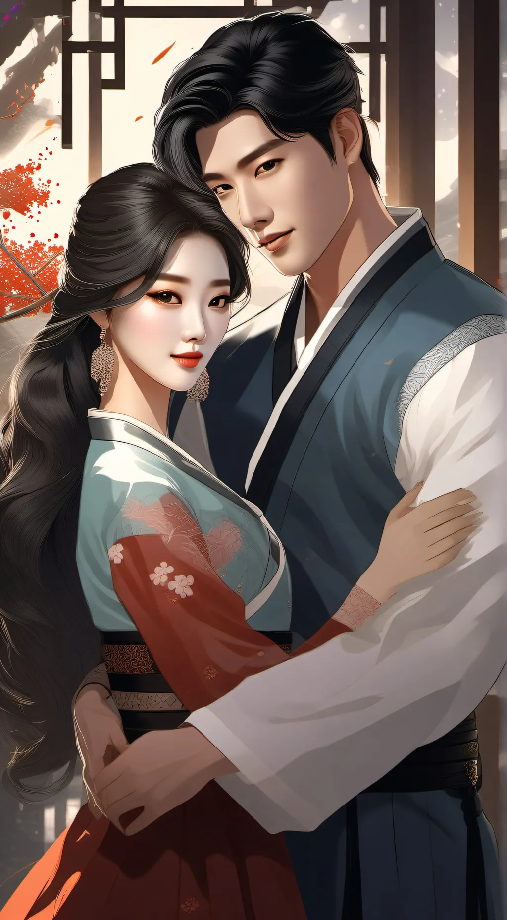 ai character: Tae-seung Kim background