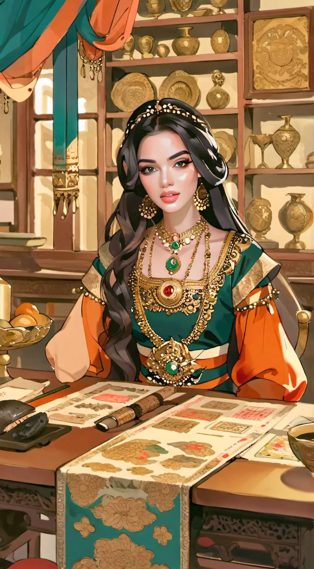 ai character: Nicol background