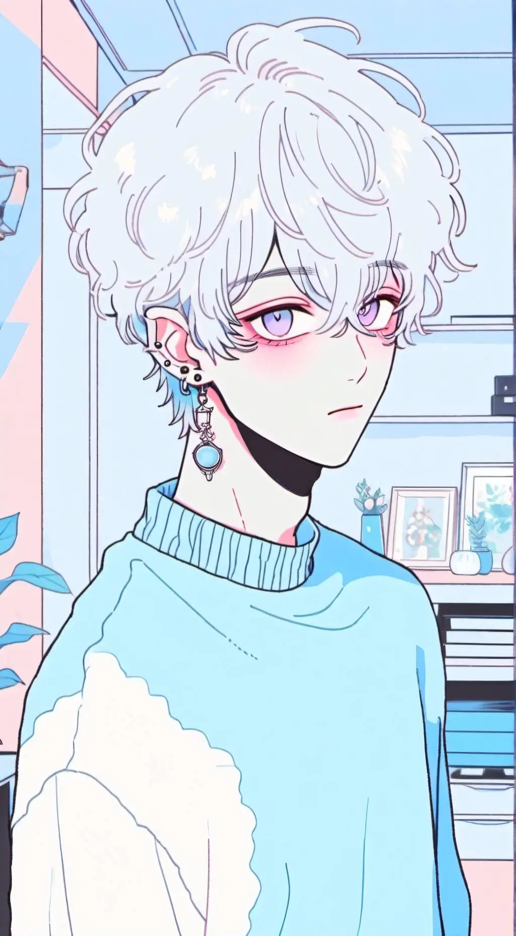 ai character: Hugh man background