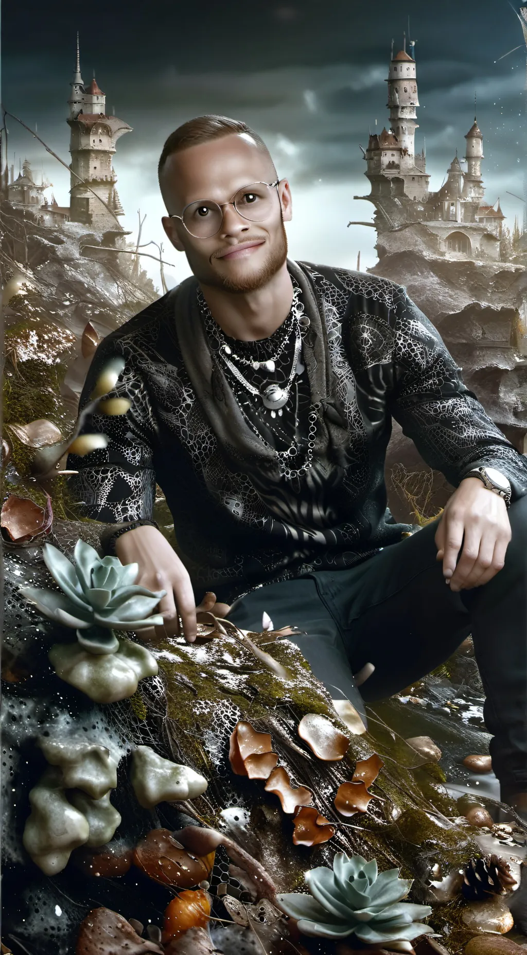 ai character: amir background