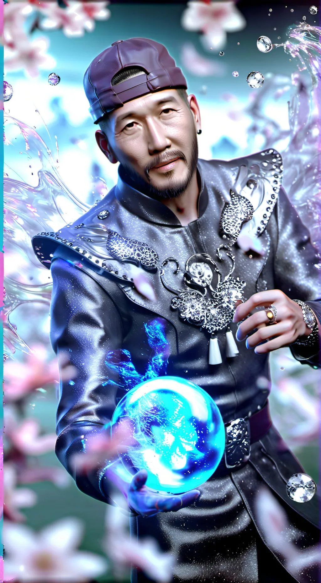 ai character: dad Bernard  background