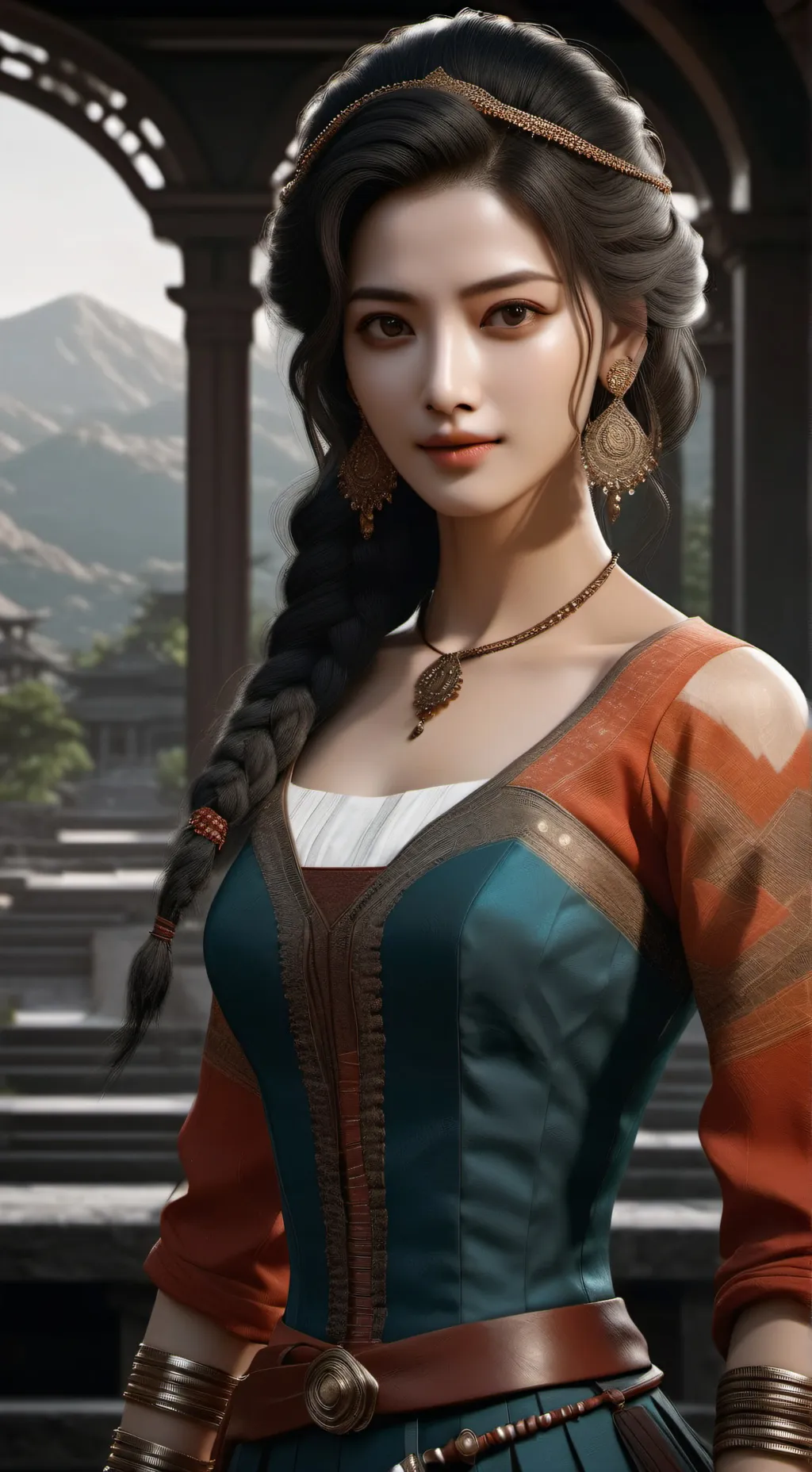 ai character: baku no hero background