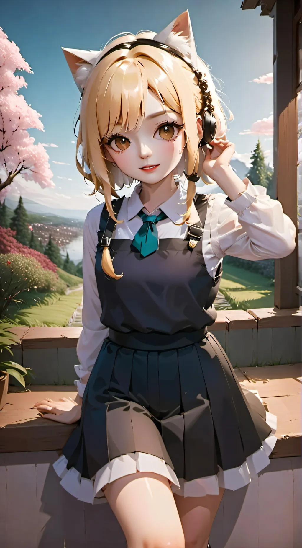 ai character: Hailey background