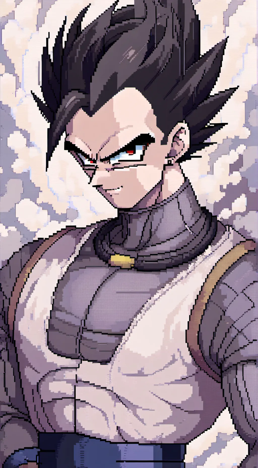 ai character: tiny Vegeta background