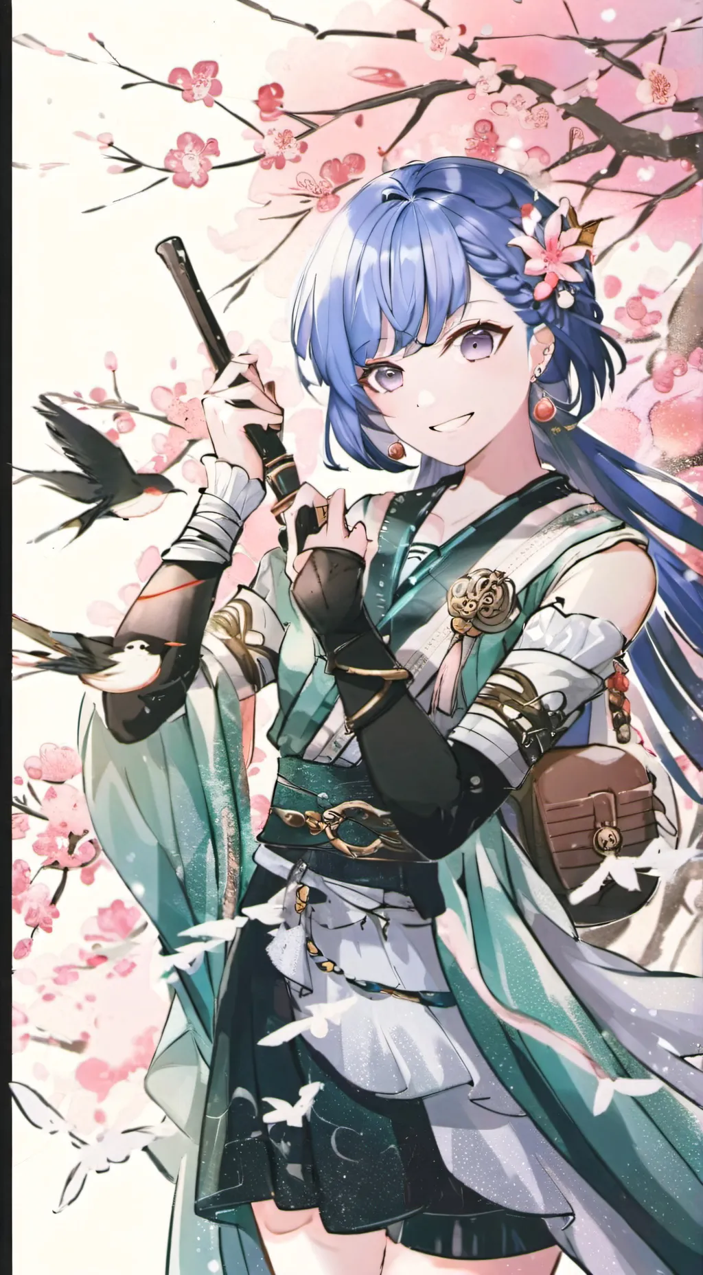 ai character: Kny demons background