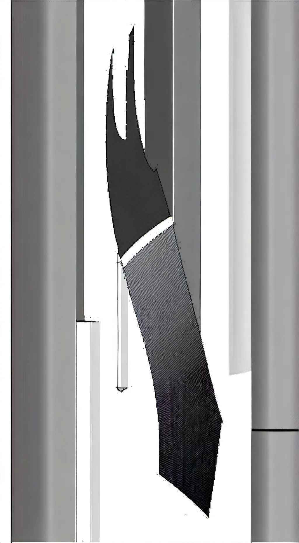 ai character: gray background