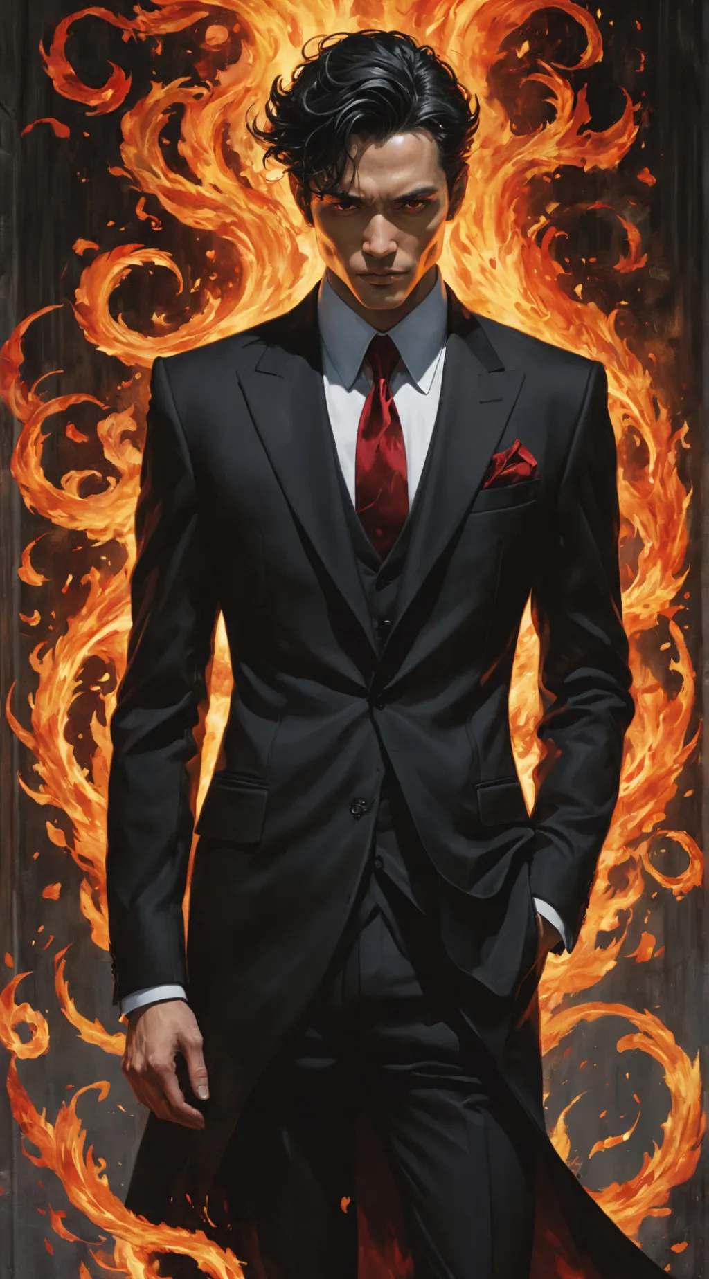 ai character: Azrael background