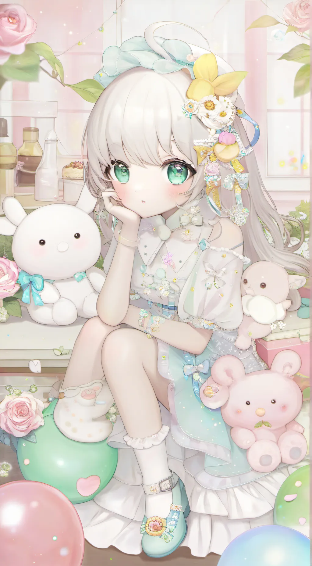 ai character: Isabell  background