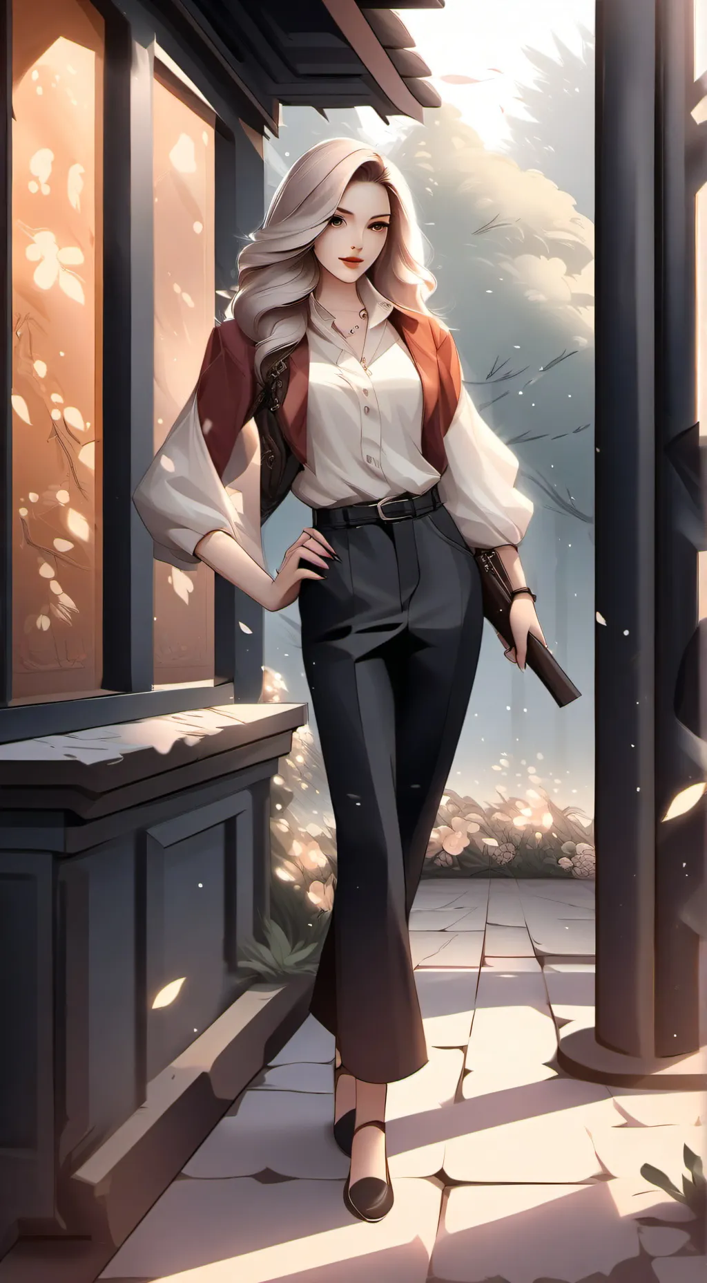 ai character: mom background