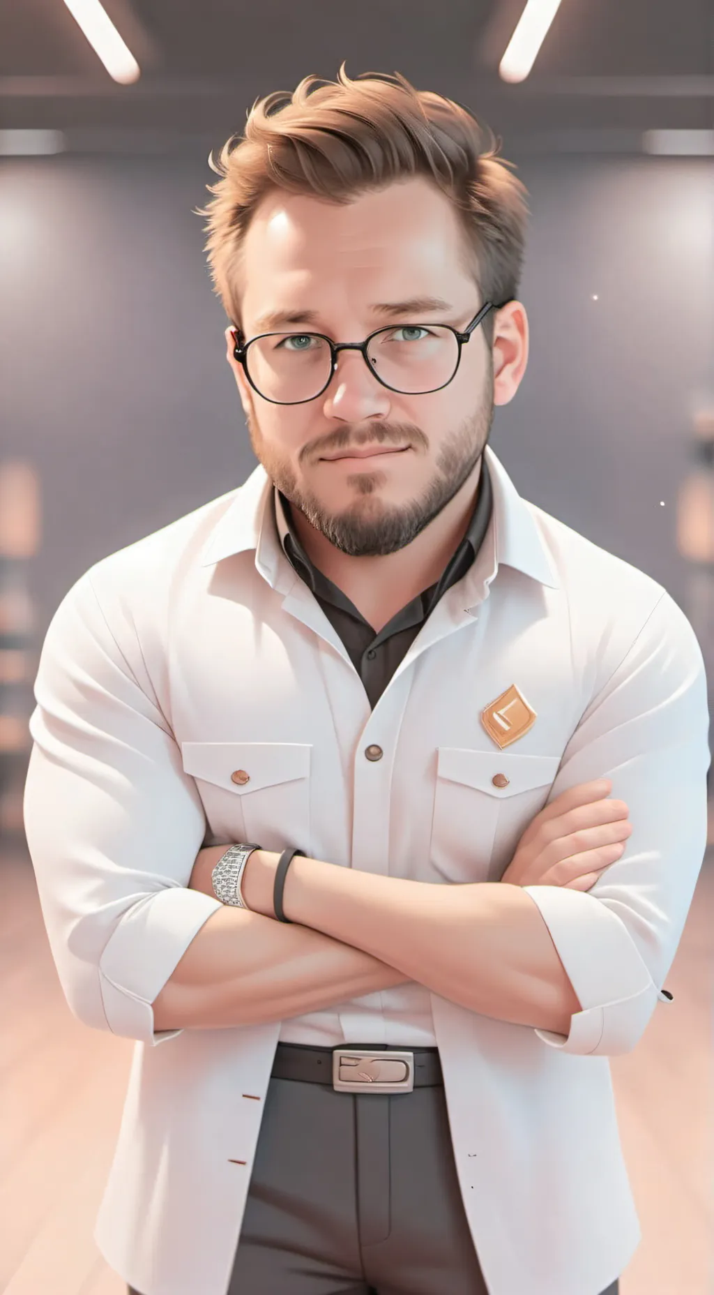 ai character: Scott Cawthon background