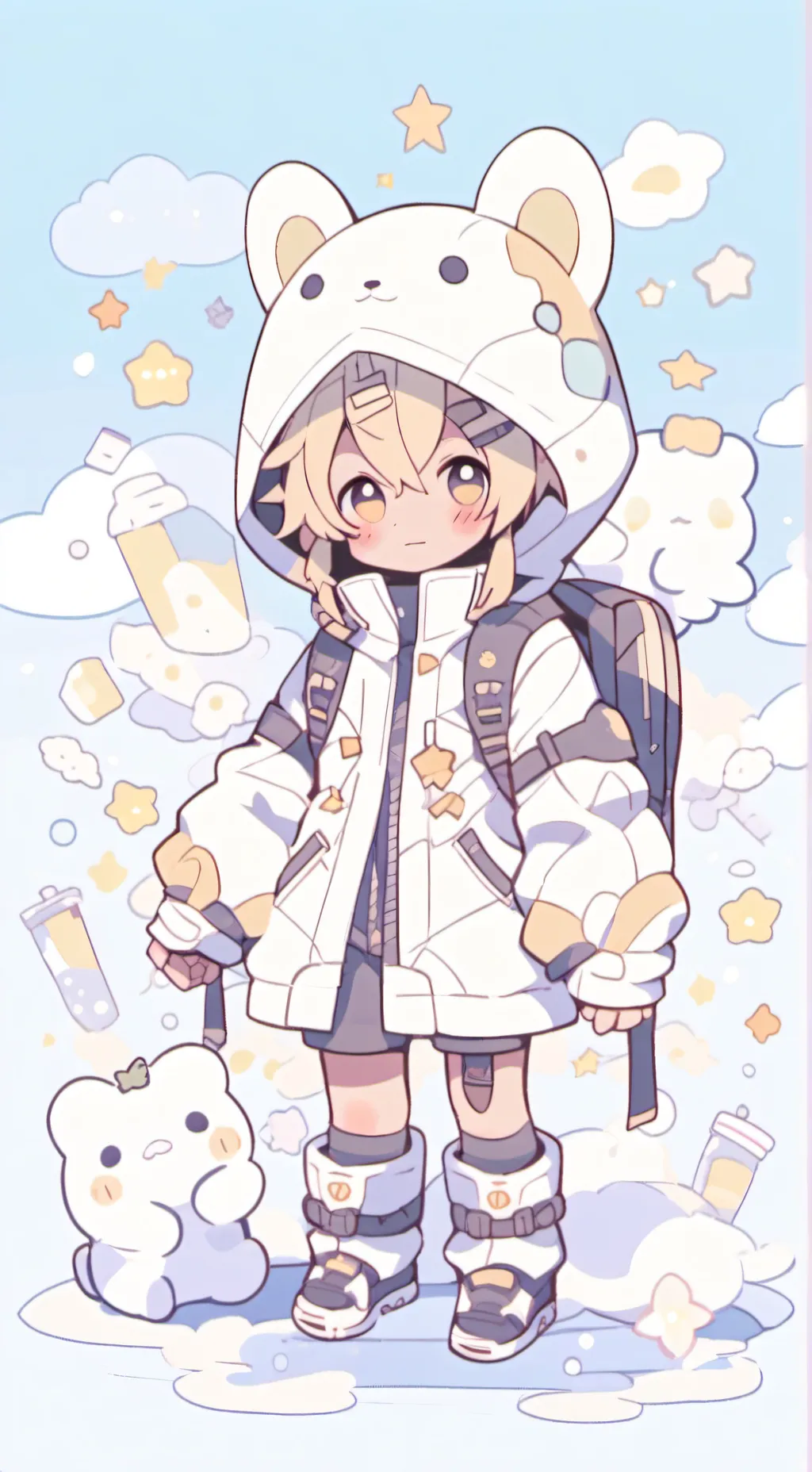 ai character: Kashdami  background