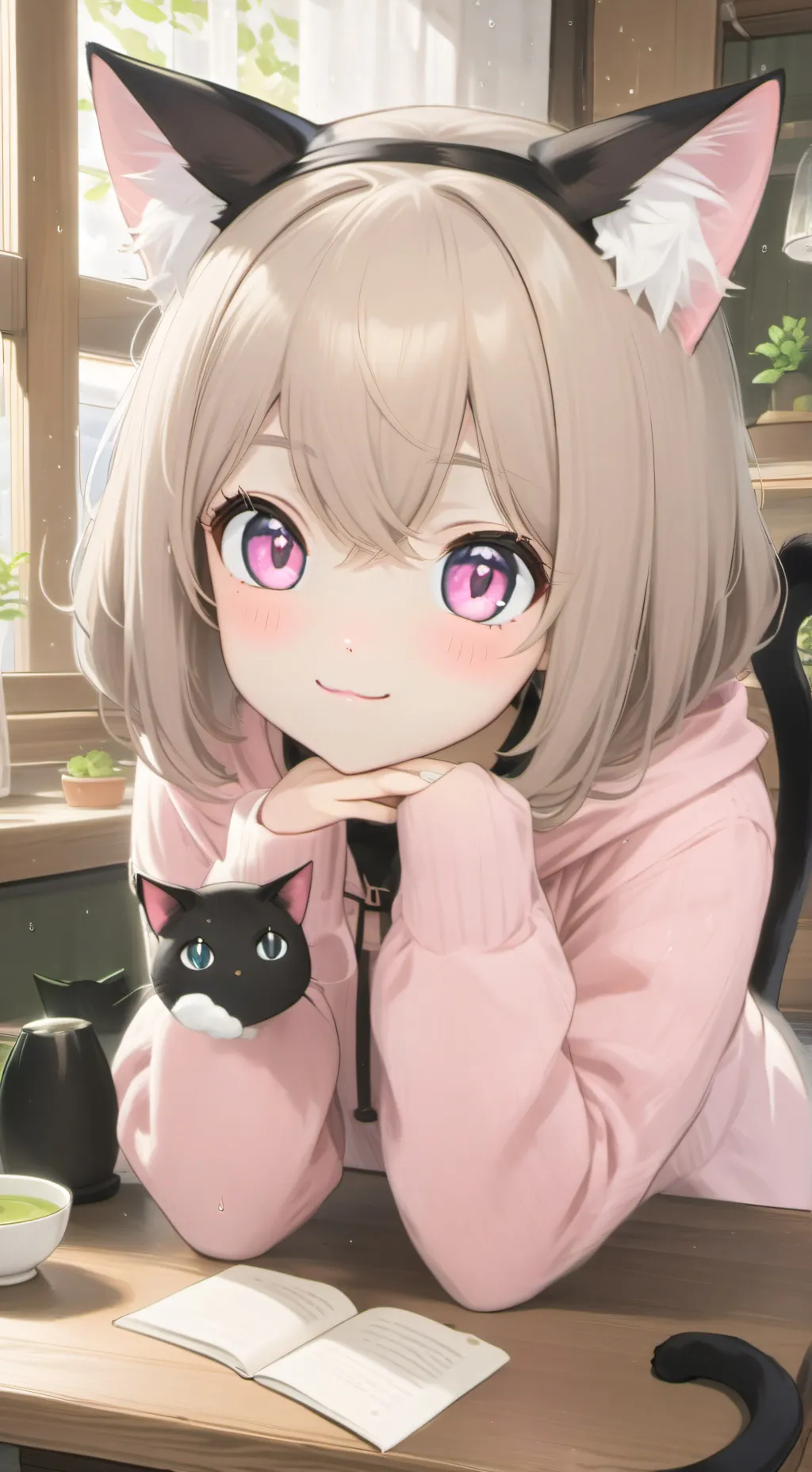 ai character: Inky Whisker Furry background