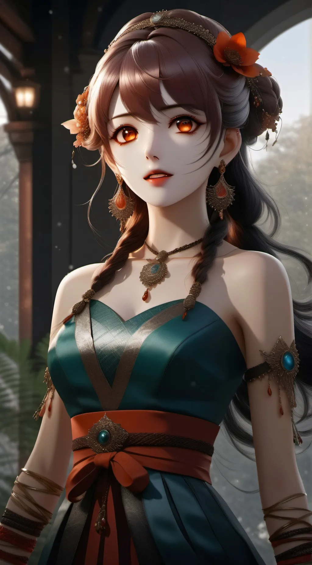 ai character: Marc  background