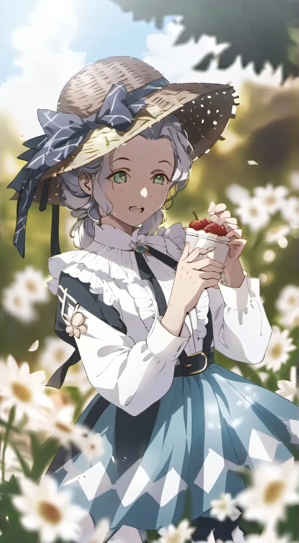 ai character: earth  background