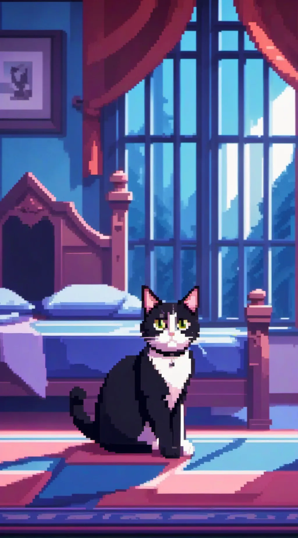 ai character: Error Sans background